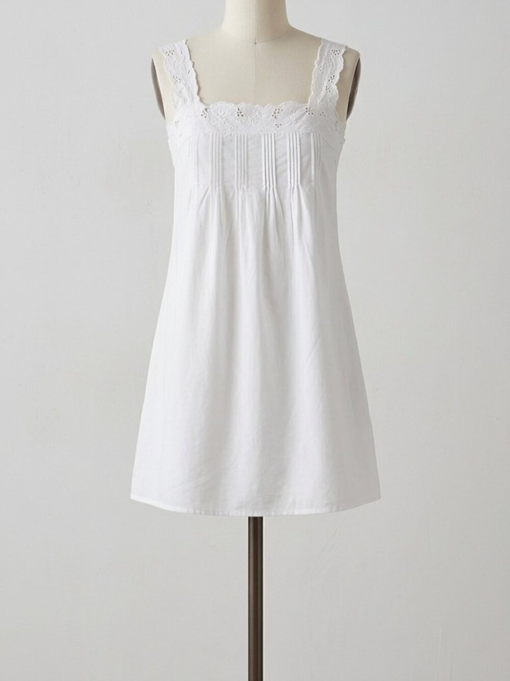 J.Crew White Cotton Ondine mini dress – Size M